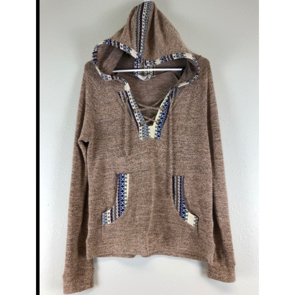 Skonhet Boho Hoodie Pullover